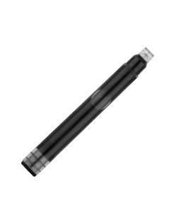 Tinta estilografica belius negro caja 6 cartuchos