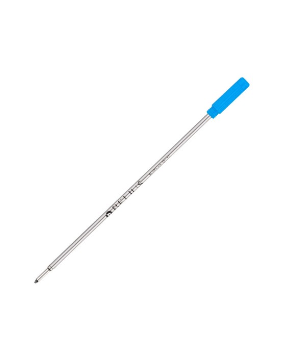Recambio boligrafo belius con rosca azul caja 3 unidades
