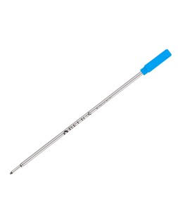 Recambio boligrafo belius con rosca azul caja 3 unidades