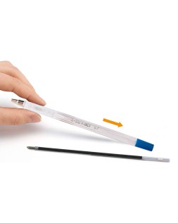 Recambio boligrafo extensible q-connect kf00233 azul