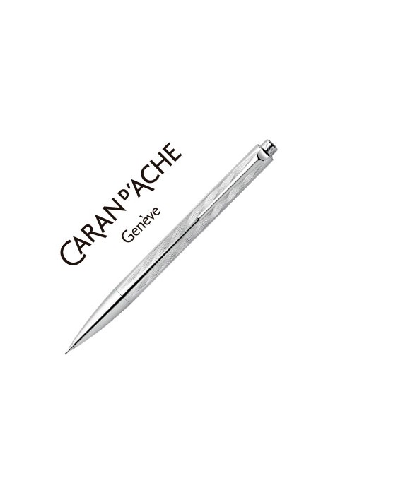 Portaminas caran d'ache rnx-316 pvd steel version grabado guilloche