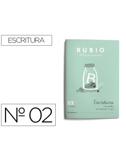 Cuaderno rubio caligrafia nº 02
