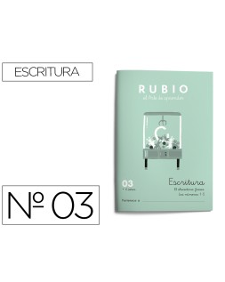 Cuaderno rubio caligrafia nº 03
