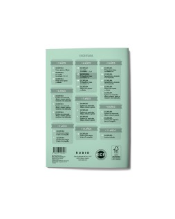 Cuaderno rubio caligrafia nº 03