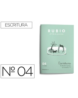 Cuaderno rubio caligrafia nº 04