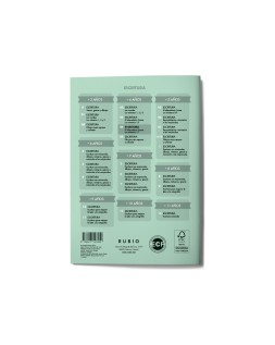 Cuaderno rubio caligrafia nº 04