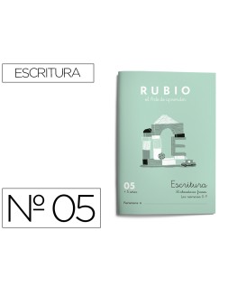 Cuaderno rubio caligrafia nº 05