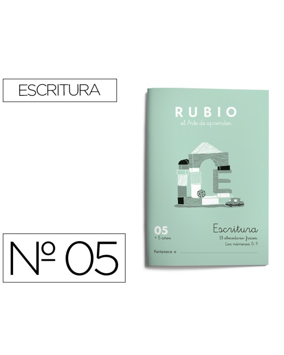 Cuaderno rubio caligrafia nº 05