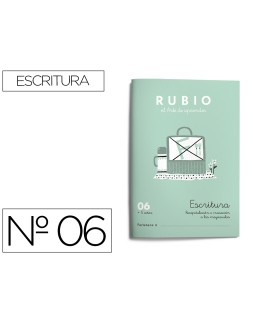 Cuaderno rubio caligrafia nº 06