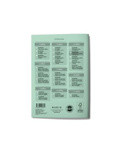 Cuaderno rubio caligrafia nº 06