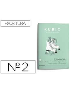 Cuaderno rubio caligrafia nº 2