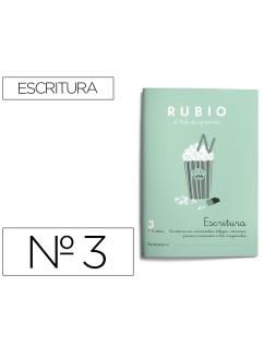 Cuaderno rubio caligrafia nº 3