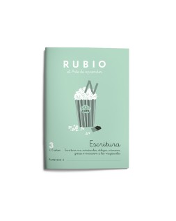 Cuaderno rubio caligrafia nº 3