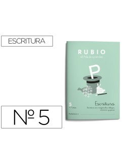 Cuaderno rubio caligrafia nº 5