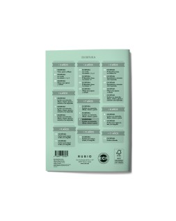 Cuaderno rubio caligrafia nº 7