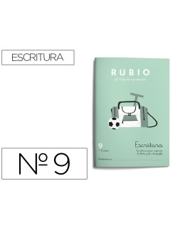 Cuaderno rubio caligrafia nº 9