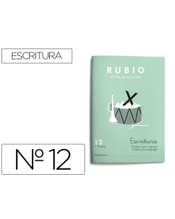 Cuaderno rubio caligrafia nº 12