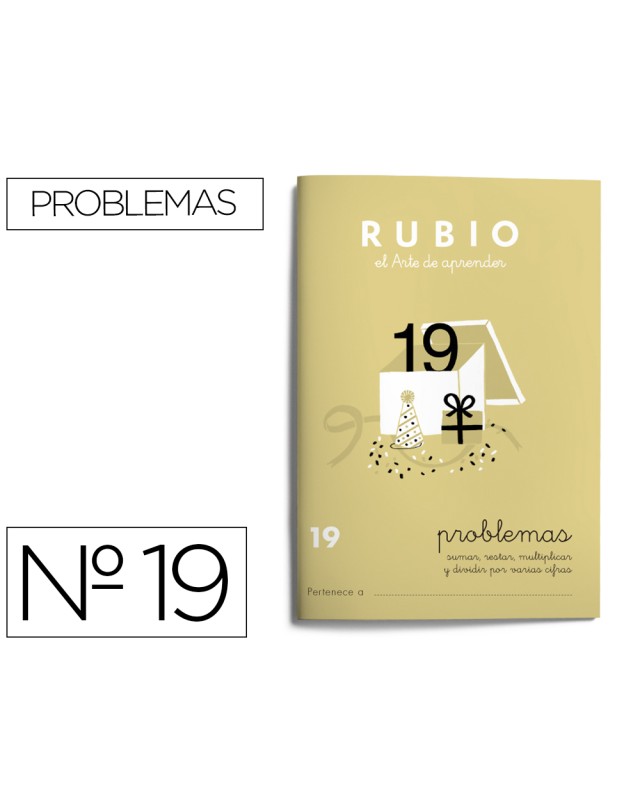 Cuaderno rubio problemas nº 19