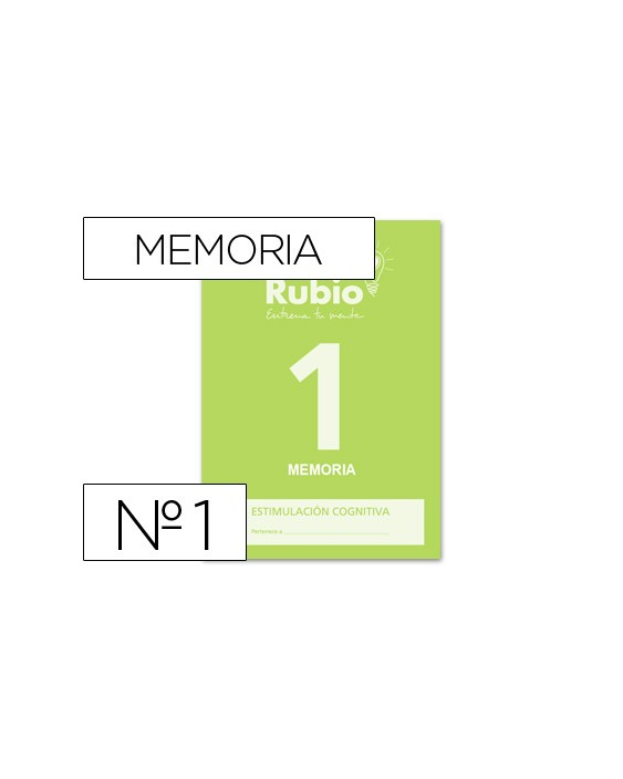 Cuaderno rubio entrena tu mente estimulacion cognitiva memoria 1