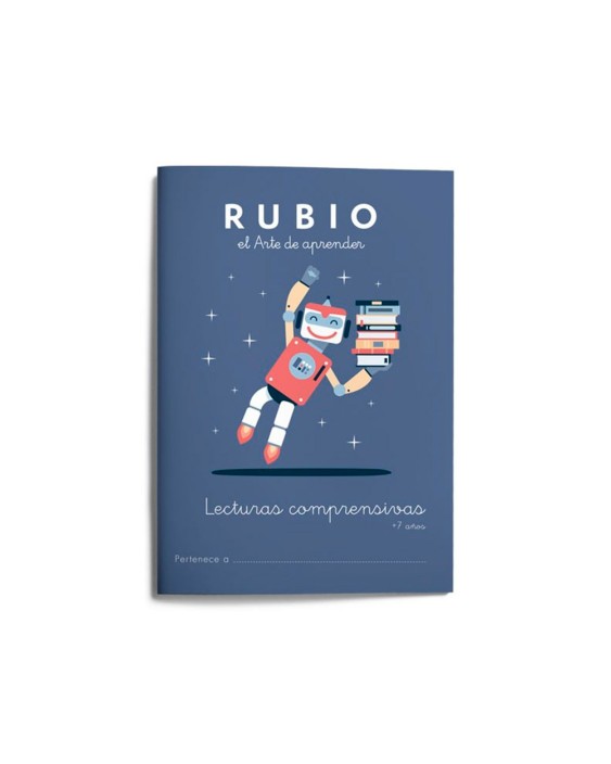 Cuaderno rubio lecturas comprensivas + 7 años