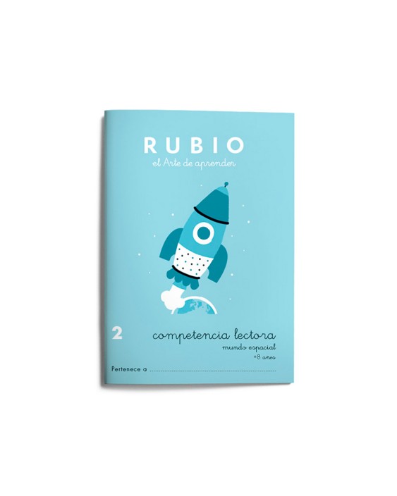Cuaderno rubio competencia lectora 2 mundo espacial