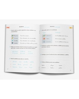 Cuaderno rubio competencia lectora 2 mundo espacial