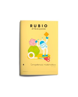 Cuaderno rubio competencia matematica 6