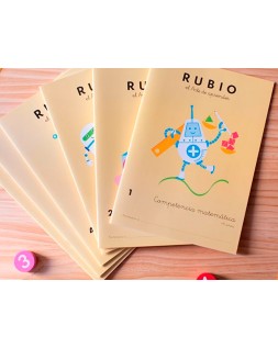 Cuaderno rubio competencia matematica 6