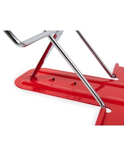 Atril liderpapel base metalica angulo ajustable soporte parteposterior 195x235 mm color rojo