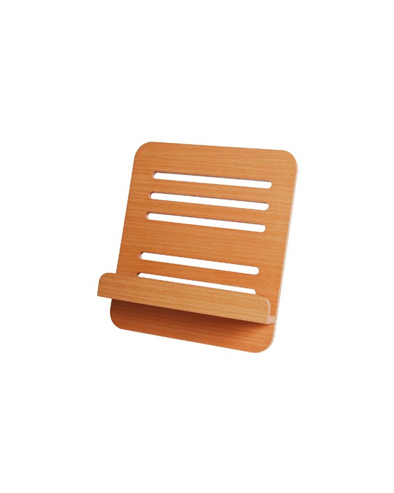 Atril sujetalibros q-connect madera 230x270x30 mm