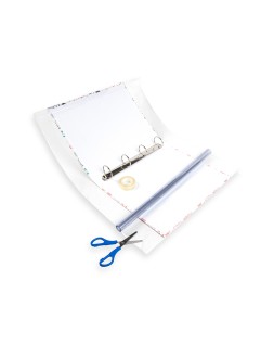 Rollo plastico forralibros 0,35x2 m liderpapel