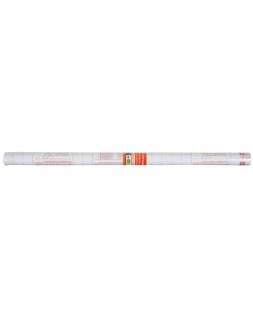 Rollo plastico adhesivo liderpapel 0.33x1.50 50 mc forralibros removible