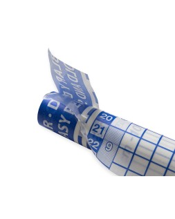 Rollo plastico adhesivo liderpapel 0.50x1.50 50 mc forralibros removible
