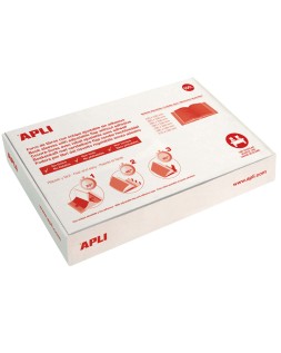Forralibro apli pvc con solapa ajustable adhesivo 285x530 mm