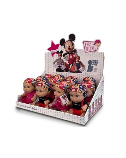 Muñeco baby pelon disney super solidario expositor de 12 unidades surtidas