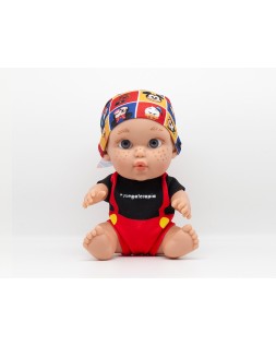 Muñeco baby pelon disney super solidario expositor de 12 unidades surtidas