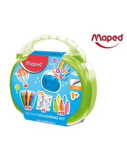 Maletin de dibujo maped early age 23 piezas