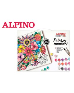 Set de pintura alpino color experience pinta por numeros