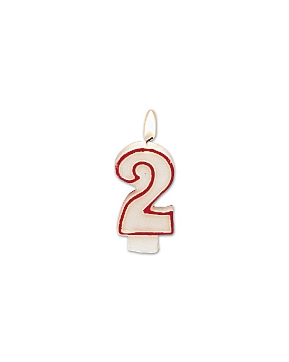 Vela cumpleaños liderpapel nº2
