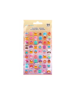 Pegatinas imaginovo dulces magic dreams con relieve 190x105 mm en blister
