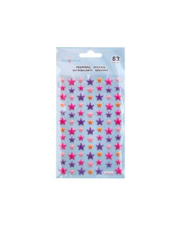 Pegatinas imaginovo estrellas magic dreams con relieve 190x105 mm en blister