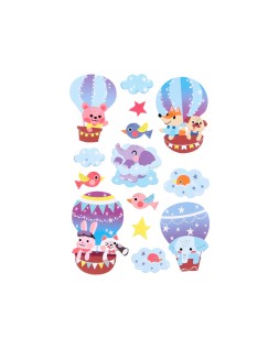 Pegatinas imaginovo globo magic dreams con relieve 210x130 mm en blister