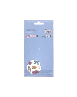 Pegatinas imaginovo flores y conejos de papel 190x104 mm en blister