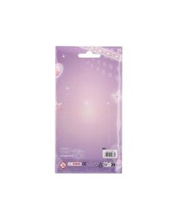 Pegatinas imaginovo gemas rosas y moradas brillantes con relieve para todas superficies 190x105 mm en