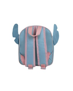 Mochila infantil 3d aplicaciones stitch 220x270x100 mm