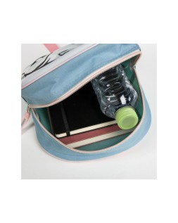 Mochila infantil 3d aplicaciones stitch 220x270x100 mm