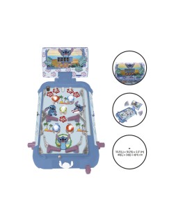 Pinball de mesa electronico lexibook stitch con sonidos y luces puntuacion digital