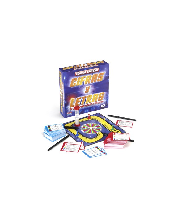 Juego de mesa falomir cifras y letras basic