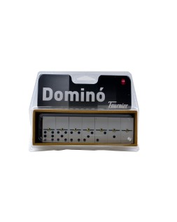 Domino chamelo fournier ficha marfilina en caja de plastico en blister