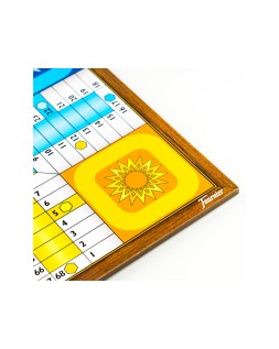 Parchis con oca fournier 4 jugadores 40x40 cm